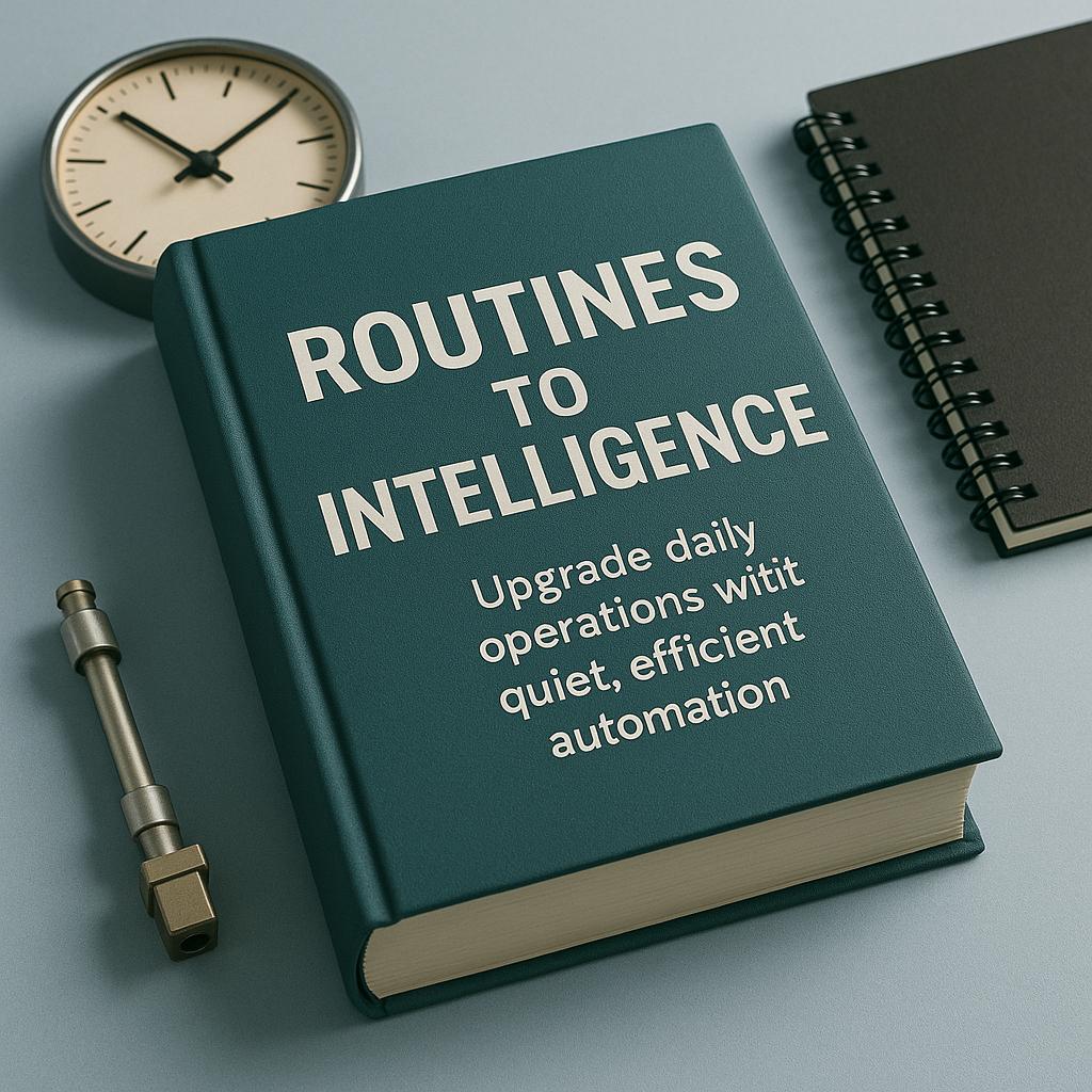 Routines to Intelligence Ebook Cover